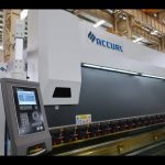 Máquina do freio da imprensa do CNC de 4 linhas centrais coroação motorizada CNC de 175 toneladas x de 4000mm