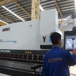 controle da tela de toque cnc máquina de freio da imprensa 6 eixo 220 T 4000 MM siemens motor power