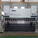2 de volta calibre dedos cnc máquina de freio da imprensa 63 ton 1500mm rápido ferramenta de aperto